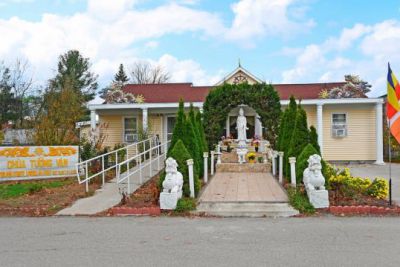 Global Vietnamese Pagoda - 19. Tuong Van Pagoda, auspicious clouds in Massachusetts